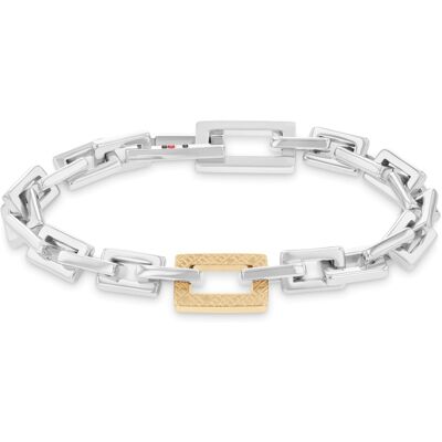 Tommy Hilfiger Brățară masivă din oțel bicolor 2780868 Tommy Hilfiger Brățară masivă din oțel bicolor 2780868