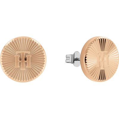 Tommy Hilfiger Cercei minimaliști bronz 2780650 Tommy Hilfiger Cercei minimaliști bronz 2780650