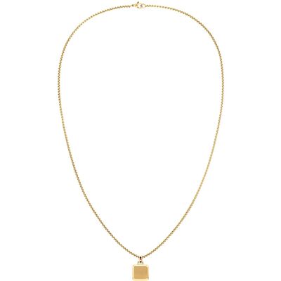 Tommy Hilfiger Colier minimalist placat cu aur pentru bărbați 2790544 Tommy Hilfiger Colier minimalist placat cu aur pentru bărbați 2790544