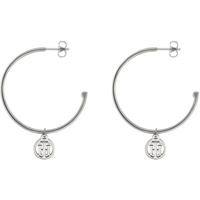 Tommy Hilfiger Cercei moderni din oțel cu pandantive 2in1 2780023 Tommy Hilfiger Cercei moderni din oțel cu pandantive 2in1 2780023
