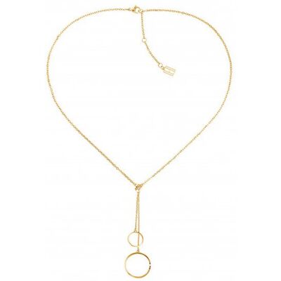 Tommy Hilfiger Colier modern placat cu aur TH2780151 Tommy Hilfiger Colier modern placat cu aur TH2780151