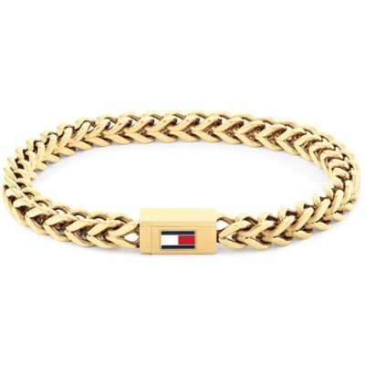 Tommy Hilfiger Brățară modernă placată cu aur pentru bărbați 2790648 17,5 cm Tommy Hilfiger Brățară modernă placată cu aur pentru bărbați 2790648 17,5 cm