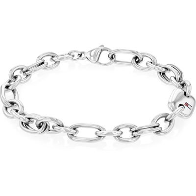 Tommy Hilfiger Brățară de modă din oțel Contrast Link Chain 2780789 Tommy Hilfiger Brățară de modă din oțel Contrast Link Chain 2780789