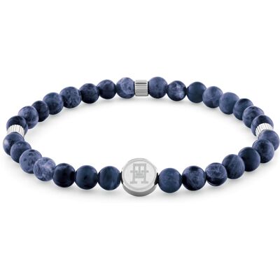 Tommy Hilfiger Brățară albastră cu mărgele de sodalit Beads 2790608 Tommy Hilfiger Brățară albastră cu mărgele de sodalit Beads 2790608