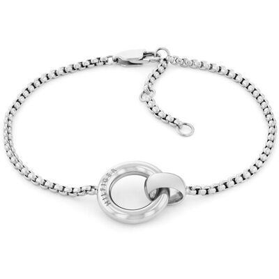 Tommy Hilfiger Brățară atemporală din oțel pentru femei Circles 2780946 Tommy Hilfiger Brățară atemporală din oțel pentru femei Circles 2780946