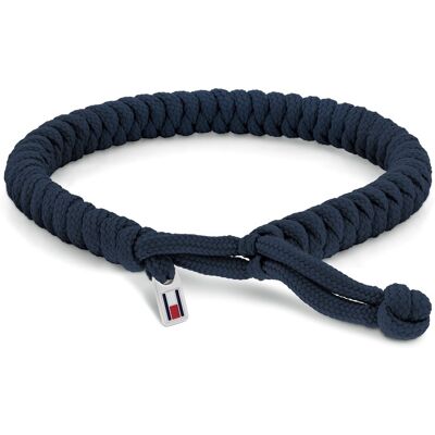 Tommy Hilfiger Brățară din nylon albastru, cu un design elegant împletit Axel 2790592 Tommy Hilfiger Brățară din nylon albastru, cu un design elegant împletit Axel 2790592