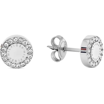 Tommy Hilfiger Cercei din oțel cu cristale 2780907 Tommy Hilfiger Cercei din oțel cu cristale 2780907