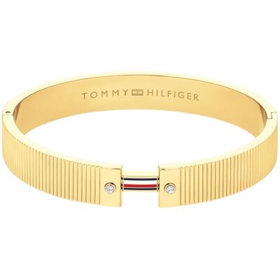Tommy Hilfiger Brățară fermecătoare solidă cu cristale Stripes 2781046 Tommy Hilfiger Brățară fermecătoare solidă cu cristale Stripes 2781046