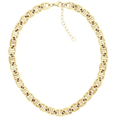 Tommy Hilfiger Colier fermecător placat cu aur Marina 2781016 Tommy Hilfiger Colier fermecător placat cu aur Marina 2781016