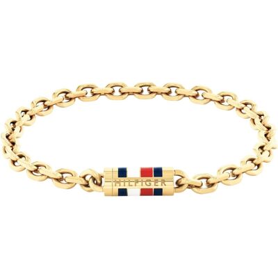 Tommy Hilfiger Brățară originală placată cu aur Bruce Chain 2790653 19 cm Tommy Hilfiger Brățară originală placată cu aur Bruce Chain 2790653 19 cm
