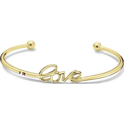Tommy Hilfiger Brățară din aur solidă Love TH2700941 Tommy Hilfiger Brățară din aur solidă Love TH2700941