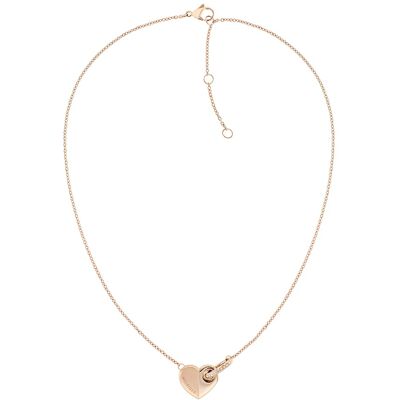 Tommy Hilfiger Colier decent bronz cu inimă 2780879 Tommy Hilfiger Colier decent bronz cu inimă 2780879