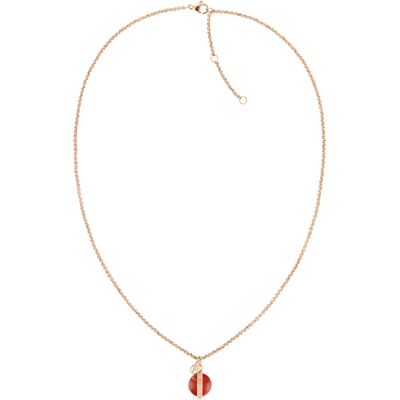 Tommy Hilfiger Colier stilat bronz cu carnelian 2780763 Tommy Hilfiger Colier stilat bronz cu carnelian 2780763
