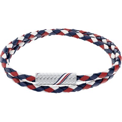 Tommy Hilfiger Brățară stilată din piele maro 2790472 Tommy Hilfiger Brățară stilată din piele maro 2790472