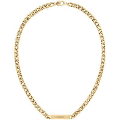Tommy Hilfiger Colier stilat placat cu aur Layered 2790578 Tommy Hilfiger Colier stilat placat cu aur Layered 2790578