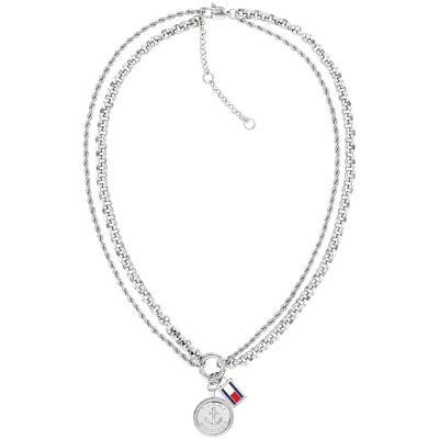 Tommy Hilfiger Colier dublu uimitor Nautical Charms 2781023 Tommy Hilfiger Colier dublu uimitor Nautical Charms 2781023
