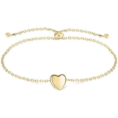 Tamaris Brățară placată cu aur cu inimioară Bold Hearts TJ-0625-B-23 Tamaris Brățară placată cu aur cu inimioară Bold Hearts TJ-0625-B-23