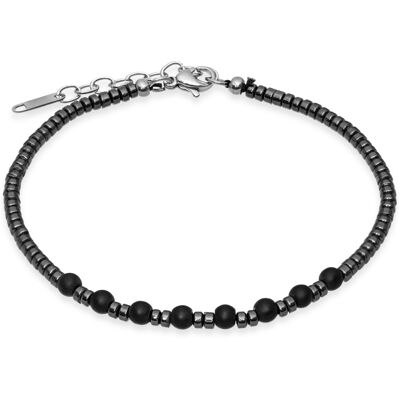 Troli Brățară modernă cu mărgele cu onix VBD395B Troli Brățară modernă cu mărgele cu onix VBD395B