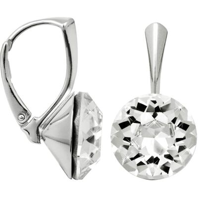 Levien Cercei sclipitori din argint Dentelle Crystak Levien Cercei sclipitori din argint Dentelle Crystak