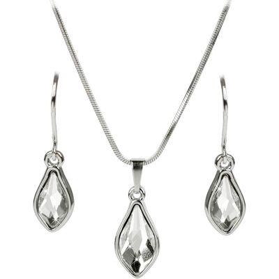 Levien Set atemporal de cercei și coliere Flame Crystak Levien Set atemporal de cercei și coliere Flame Crystak