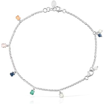 Tous Brățară din argint cu pandantive pentru picior Icon Color 1002076400 Tous Brățară din argint cu pandantive pentru picior Icon Color 1002076400