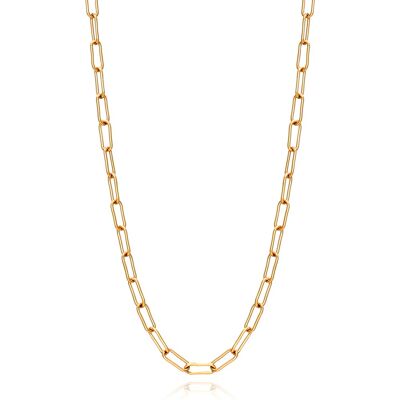 Viceroy Colier atemporal placat cu aur pentru femei Chic 1371C01012 Viceroy Colier atemporal placat cu aur pentru femei Chic 1371C01012