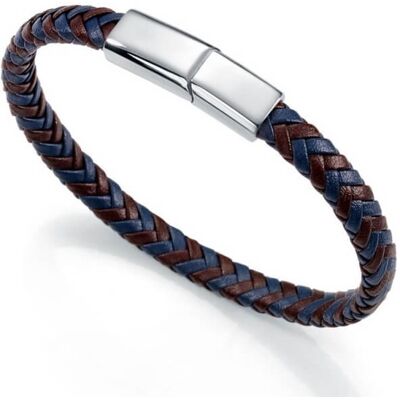 Viceroy Brățară din piele pentru bărbați Fashion 6373P09013 Viceroy Brățară din piele pentru bărbați Fashion 6373P09013