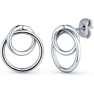 Vuch Cercei minimaliști din oțel Kista Silver Vuch Cercei minimaliști din oțel Kista Silver