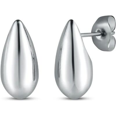 Vuch Cercei de oțel în formă de lacrimă Teard drop Lurea Silver Vuch Cercei de oțel în formă de lacrimă Teard drop Lurea Silver