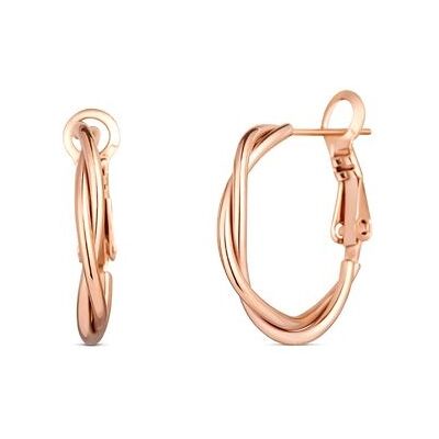 Vuch Cercei rotunzi originali bronz Aster Rose Gold Vuch Cercei rotunzi originali bronz Aster Rose Gold