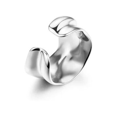 Vuch Cercel ear cuff single din oțel Obsid Silver Vuch Cercel ear cuff single din oțel Obsid Silver