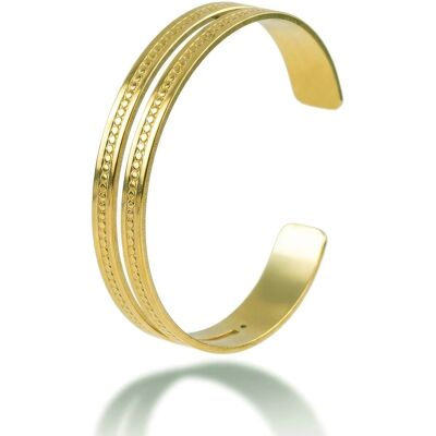Victoria Walls Brățară dublă solidă Aurevia Gold VWB260667G Victoria Walls Brățară dublă solidă Aurevia Gold VWB260667G