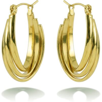 Victoria Walls Cercei fashion placați cu aur Xavielle Gold VWE260749G Victoria Walls Cercei fashion placați cu aur Xavielle Gold VWE260749G