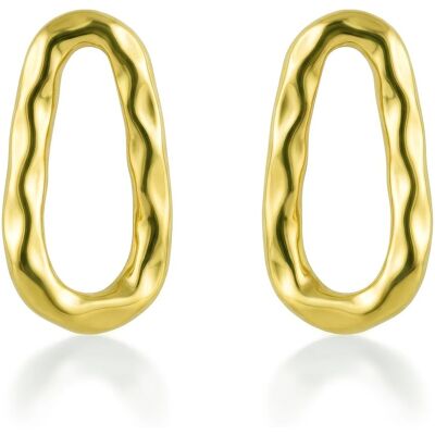 Victoria Walls Cercei moderni placați cu aur Lurelia Gold VWE260774G Victoria Walls Cercei moderni placați cu aur Lurelia Gold VWE260774G