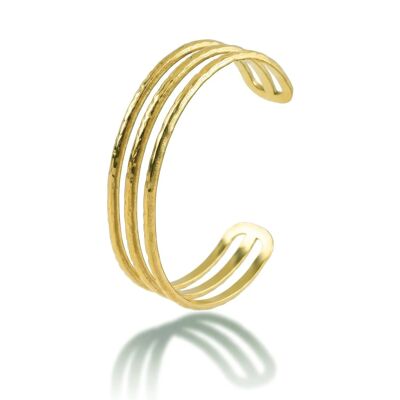 Victoria Walls Brățară triplă solidă Elunéa Gold VWB260665G Victoria Walls Brățară triplă solidă Elunéa Gold VWB260665G