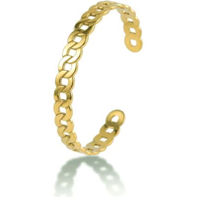 Victoria Walls Brățară fixă placată cu aur Zarelle Gold VWB260664G Victoria Walls Brățară fixă placată cu aur Zarelle Gold VWB260664G