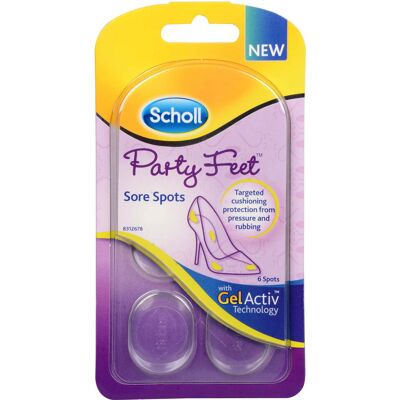 Scholl Branțuri Scholl GelActiv pentru pantofi femei 6 buc Scholl Branțuri Scholl GelActiv pentru pantofi femei 6 buc