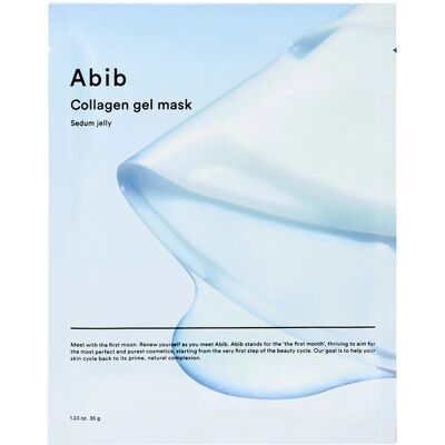 Abib Mască de pânză fermecătoare Sedum Jelly (Collagen Gel Mask) 4 buc Abib Mască de pânză fermecătoare Sedum Jelly (Collagen Gel Mask) 4 buc