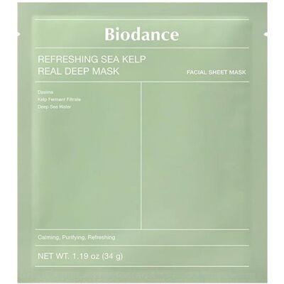 Biodance Mască de față calmantă Refreshing Sea Kelp (Real Deep Mask) 34 g Biodance Mască de față calmantă Refreshing Sea Kelp (Real Deep Mask) 34 g