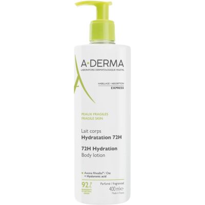 A-DERMA Loțiune de corp hidratantă 72H Hydration Body Lotion 400 ml A-DERMA Loțiune de corp hidratantă 72H Hydration Body Lotion 400 ml