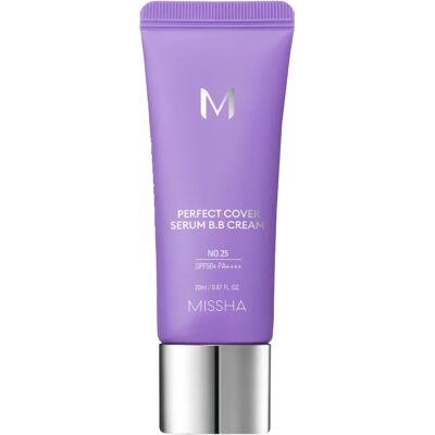 Missha BB cremă SPF50 M Perfect Cover Serum B.B. Cream 20 ml 25 Missha BB cremă SPF50 M Perfect Cover Serum B.B. Cream 20 ml 25