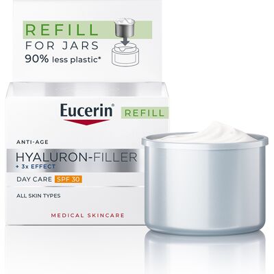 Eucerin Reîncărcare pentru crema de zi pentru tenul matur SPF 30 Hyaluron-Filler+3x Effect (Day Care Refill) 50 ml Eucerin Reîncărcare pentru crema de zi pentru tenul matur SPF 30 Hyaluron-Filler+3x Effect (Day Care Refill) 50 ml