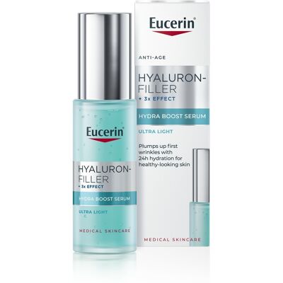 Eucerin Ser facial hidratant Hyaluron-Filler+3x Efect (Hydra Boost Serum) 30 ml Eucerin Ser facial hidratant Hyaluron-Filler+3x Efect (Hydra Boost Serum) 30 ml