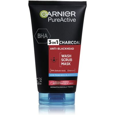 Garnier 150ml Masca pentru față - Cărbune activ împotriva punctelor negre Garnier 150ml Masca pentru față - Cărbune activ împotriva punctelor negre