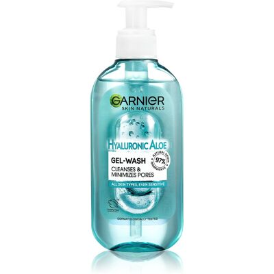 Garnier Gel de Curățare Aloe cu Acid Hialuronic - Hidratant și Purifiant Garnier Gel de Curățare Aloe cu Acid Hialuronic - Hidratant și Purifiant