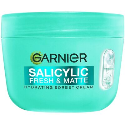Garnier Cremă hidratantă Salicylic Fresh & Pure Sorbet Cream 85 ml Garnier Cremă hidratantă Salicylic Fresh & Pure Sorbet Cream 85 ml