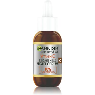 Ser pentru noapte cu Vitamina C Garnier - Iluminator, Hidratant, Tânăr Ser pentru noapte cu Vitamina C Garnier - Iluminator, Hidratant, Tânăr