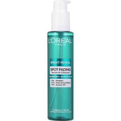 L’Oréal Paris Bright Reveal Spot Fading Serum-In-Cleanser - Gel de curățare L’Oréal Paris Bright Reveal Spot Fading Serum-In-Cleanser - Gel de curățare