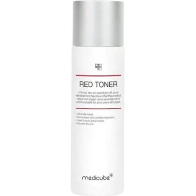 Tonic Roșu Medicube pentru pielea sensibilă și predispusă la acnee - Tonic Tonic Roșu Medicube pentru pielea sensibilă și predispusă la acnee - Tonic