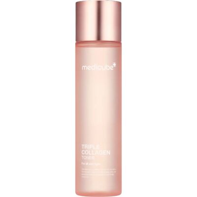 Medicube Tonic facial pentru fermitate cu o doză triplă de colagen Triple Collagen 4.0 (Toner) 140 ml Medicube Tonic facial pentru fermitate cu o doză triplă de colagen Triple Collagen 4.0 (Toner) 140 ml